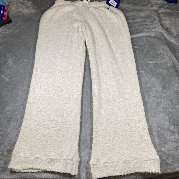Champion Pants Women's Large Sleepwear Lounge Sherpa Textured Fleece Soft Cozy - Picture 8 of 11